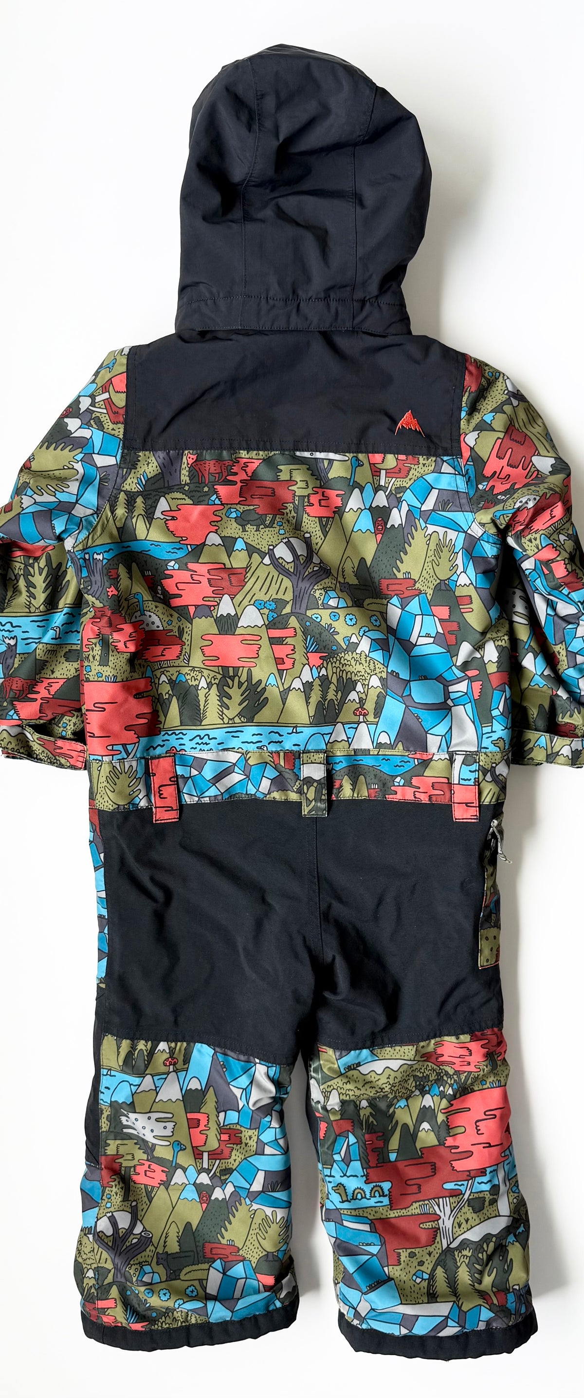 Burton Black & Green Wildlife One Piece Snow Suit (3 Years)
