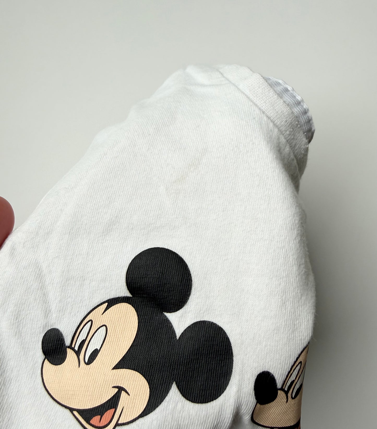 Adidas x Disney White Mickey T-Shirt (12-18 Months)