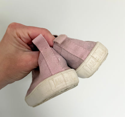 Jan & Jul Pink Knit Slip Ons (9)