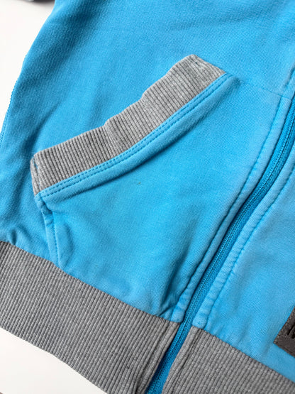 MEC Blue & Grey Zip Up Hoodie (12 Months)
