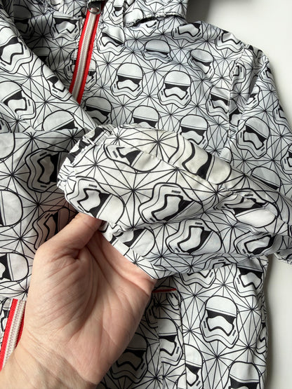 H&M x Star Wars Black & White Storm Troopers Windbreaker (4-6 Years)