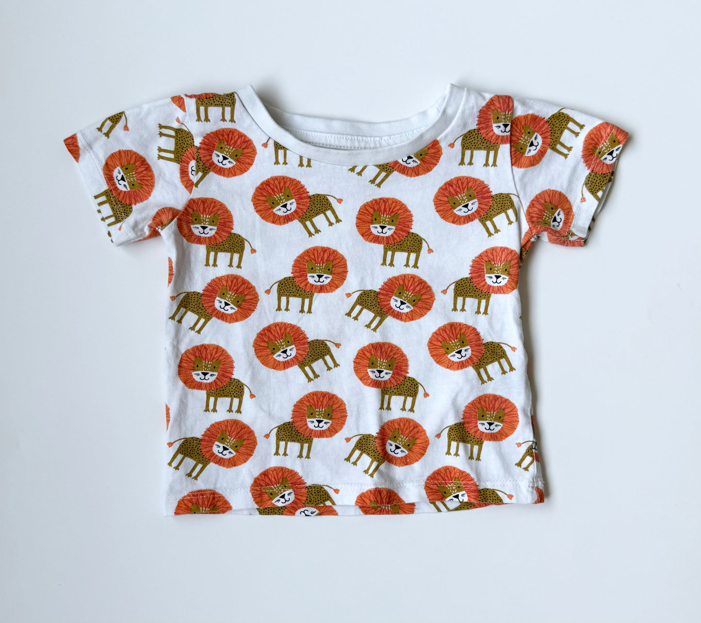 Dunnes Stores White Tiggers T-Shirt (9-12 Months)