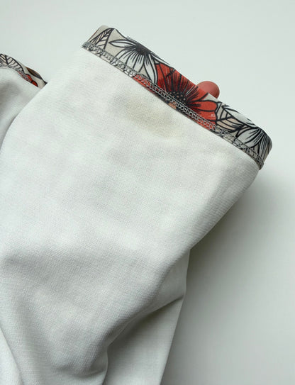 Imagine Perry Antique Orange Floral Swim Shorts (5/6 Years)