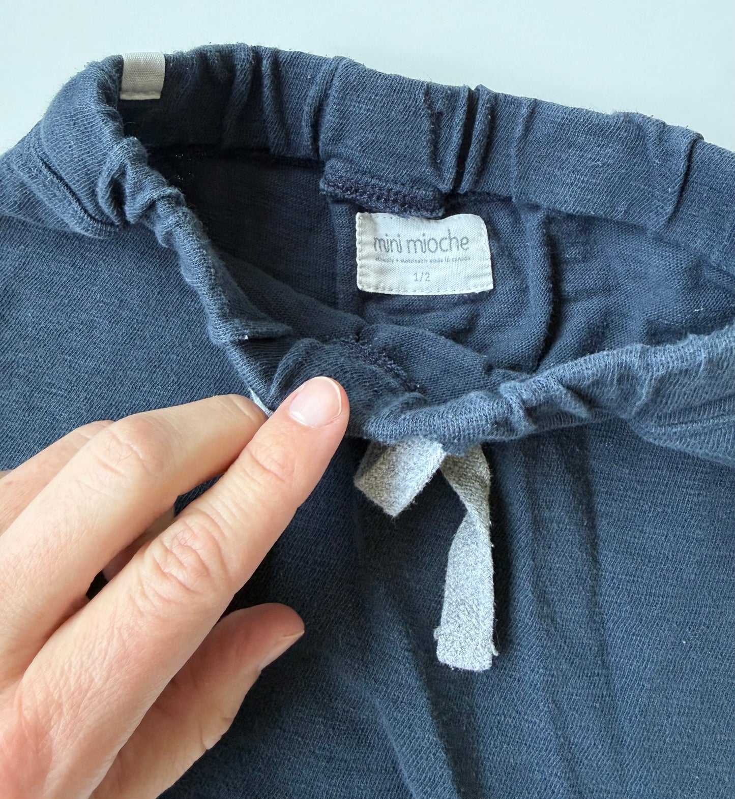 Mini Mioche Navy Shorts (1/2T)