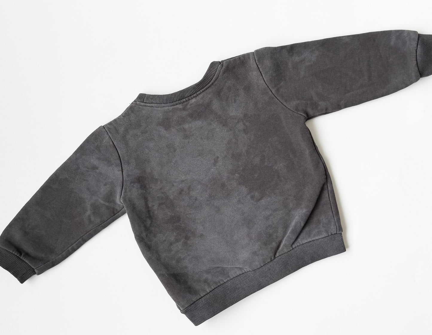 Disney Grey Marbled Acid Washed Daisy Duck Rebel Sweater (18 Months)