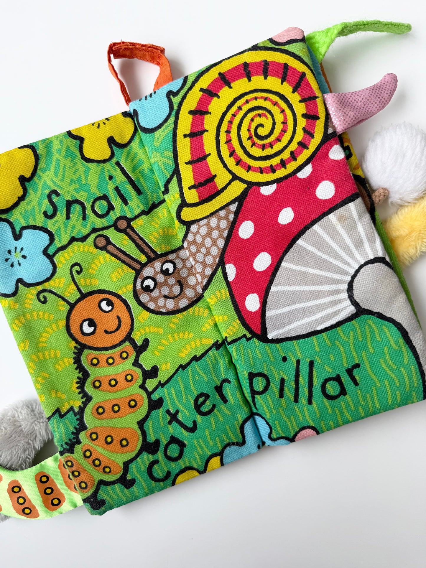 Jellycat Garden Tails Soft Crinlke Book