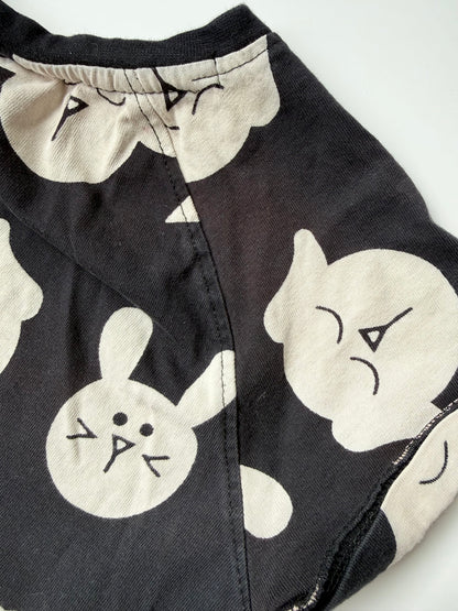 Turtledove London Black Cats & Dogs Short Sleeve Dress (6/7 Years)