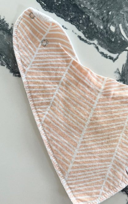 Copper Pearl Baby Bandana Drool Bibs
