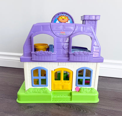 Fisher-Price Little People Happy Sounds Home - Purple Roof