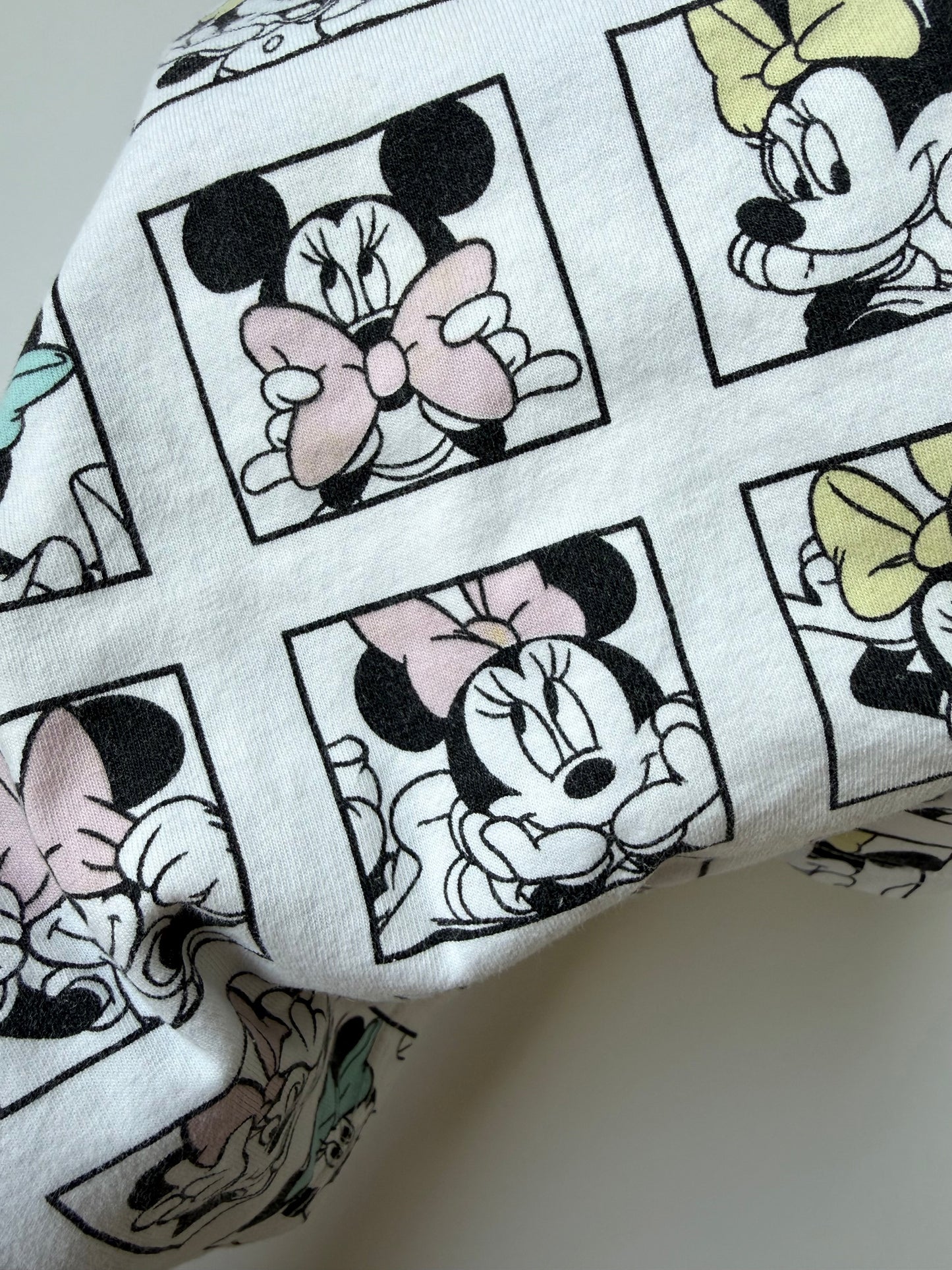 Zara x Disney White Minnie AOP T-Shirt (2-3 Years)