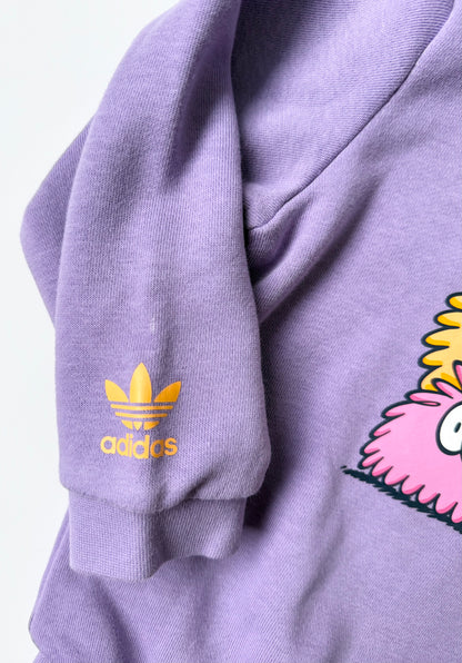 Adidas Purple Monsters Sweater (18 Months)