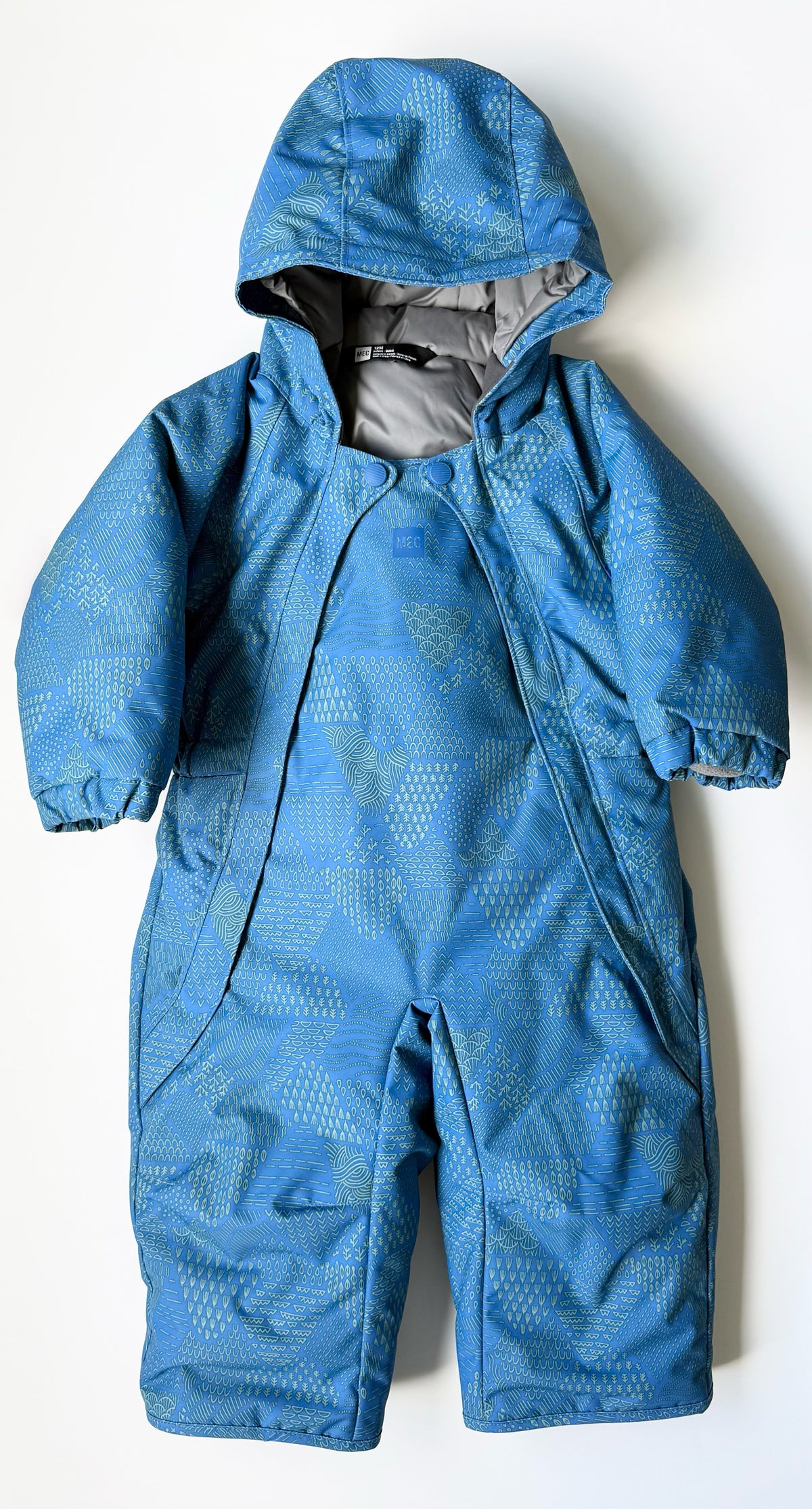 MEC Blue & Green Toaster Suit (12 Months)