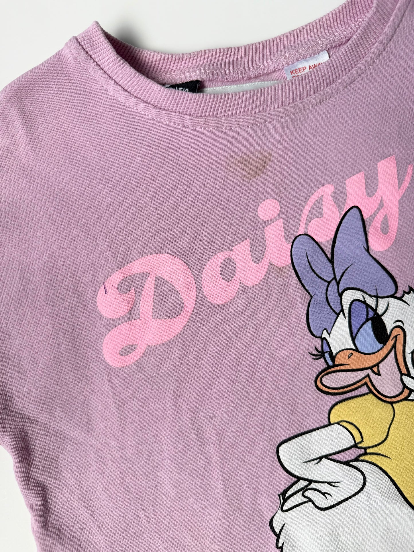 Zara x Disney Light Purple Daisy Duck T-Shirt (5 Years)