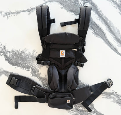 Ergo Omni 360 Cool Air Mesh Baby Carrier in Onyx Black