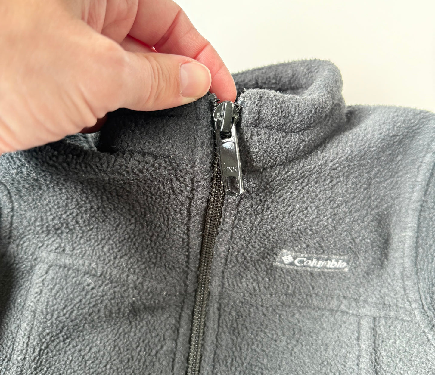 Columbia Black Fleece Zip Up (12-18 Months)