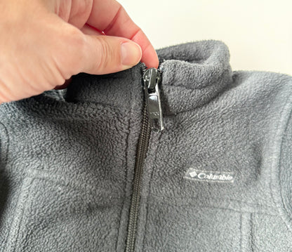 Columbia Black Fleece Zip Up (12-18 Months)