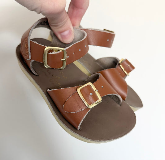 Salt Water Surfer Sandals - Tan (6)