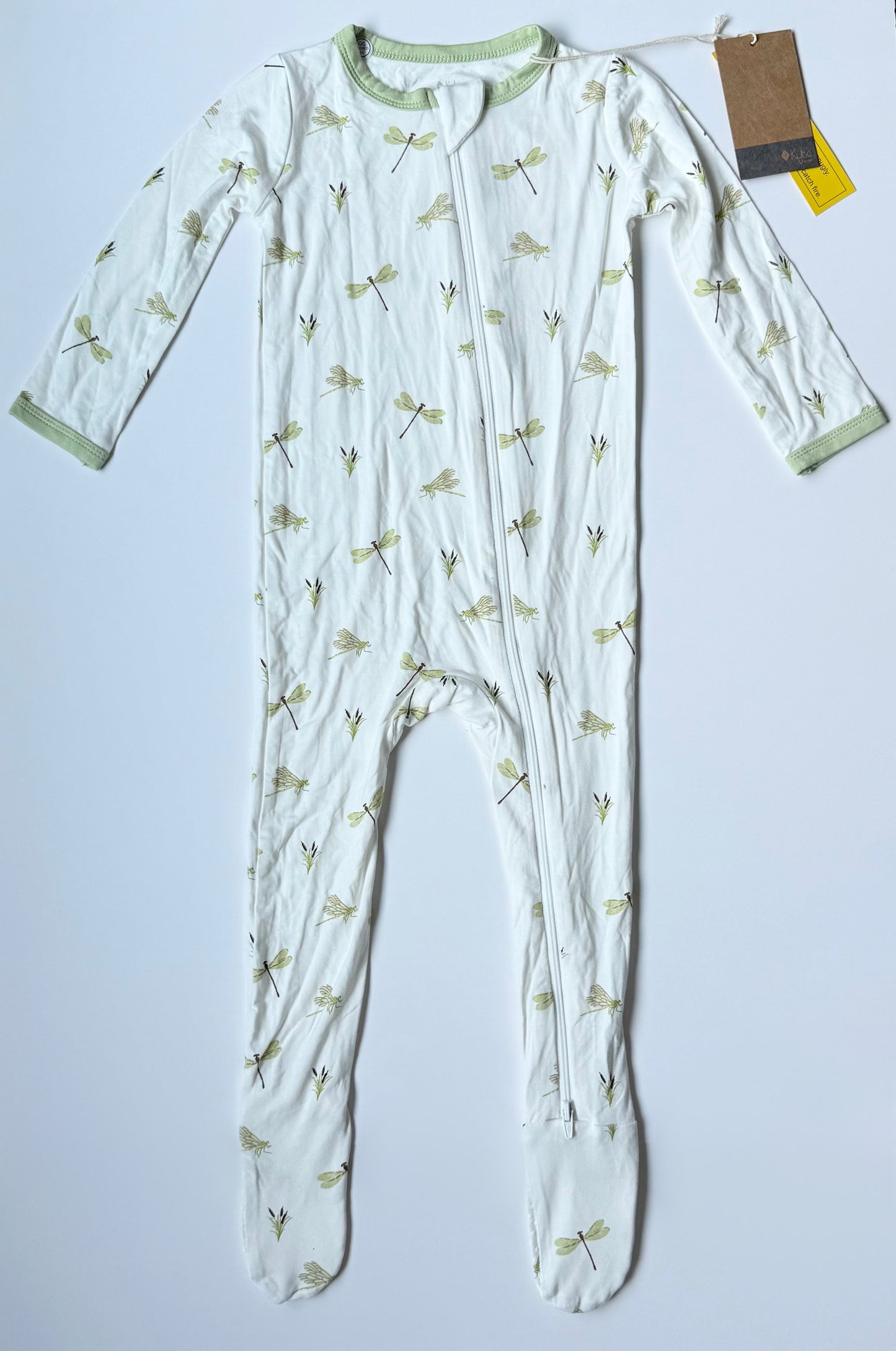 Kyte Dragonfly Zipper Footie Sleeper - New (18-24 Months)