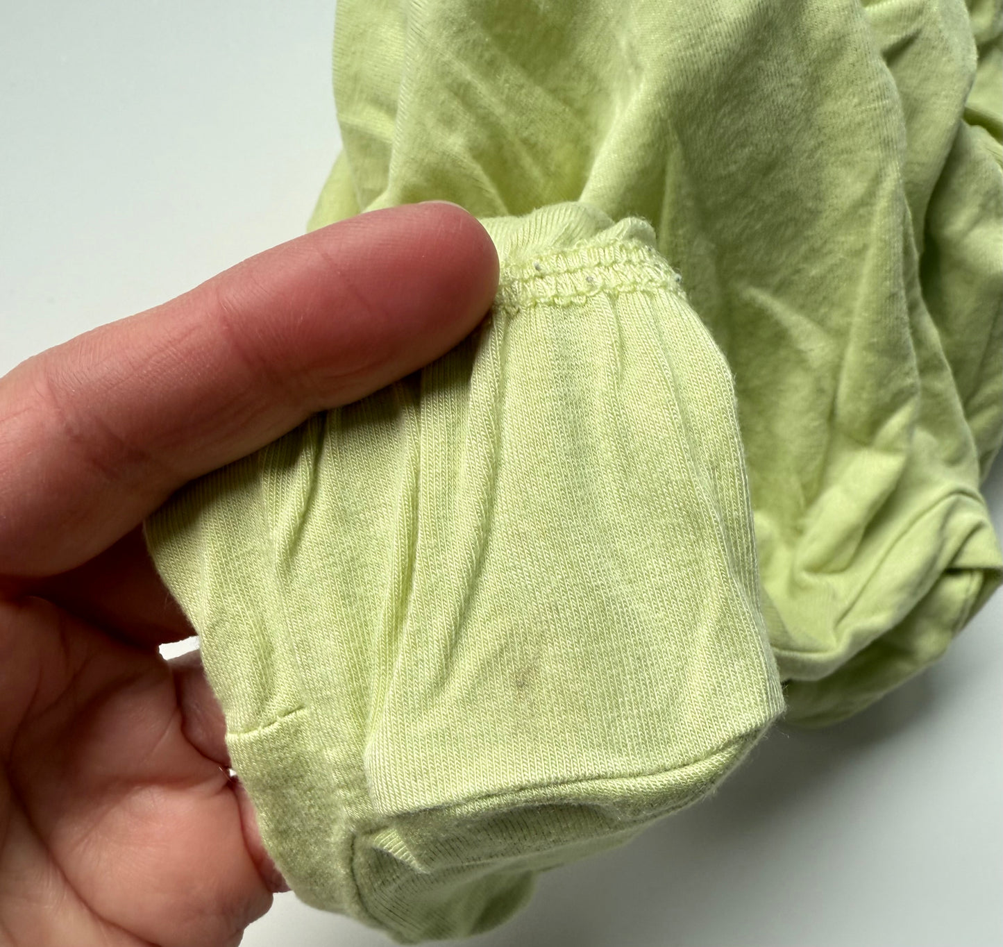 Kyte Kiwi Zipper Footie Sleeper (3-6 Months)