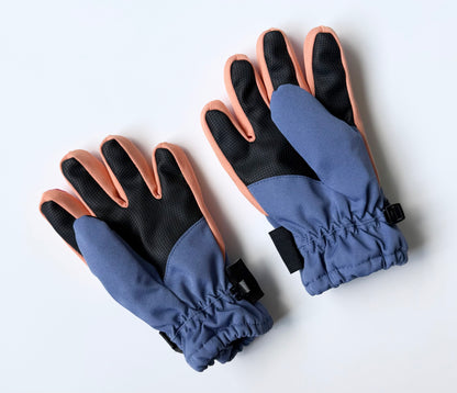INOC Pastel Color Blocking Finger Mittens (4 Years)