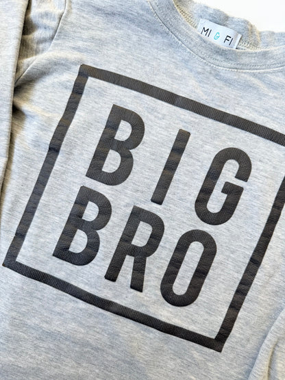 MI & FI Grey “Big Bro” Pullover (5-6 Years)