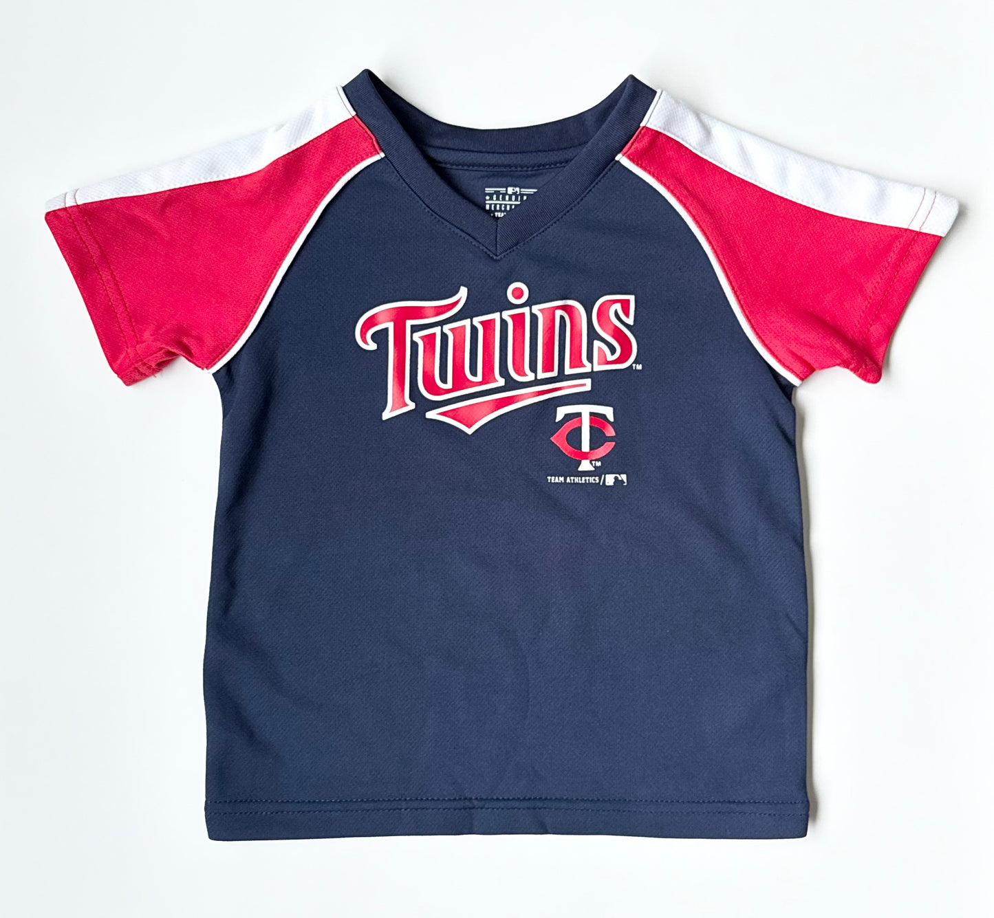Minnesota Twins Blue & Red Baseball Jersey (3T)