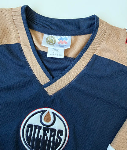 Edmonton Oilers Navy & Tan Hockey Jersey (18 Months)