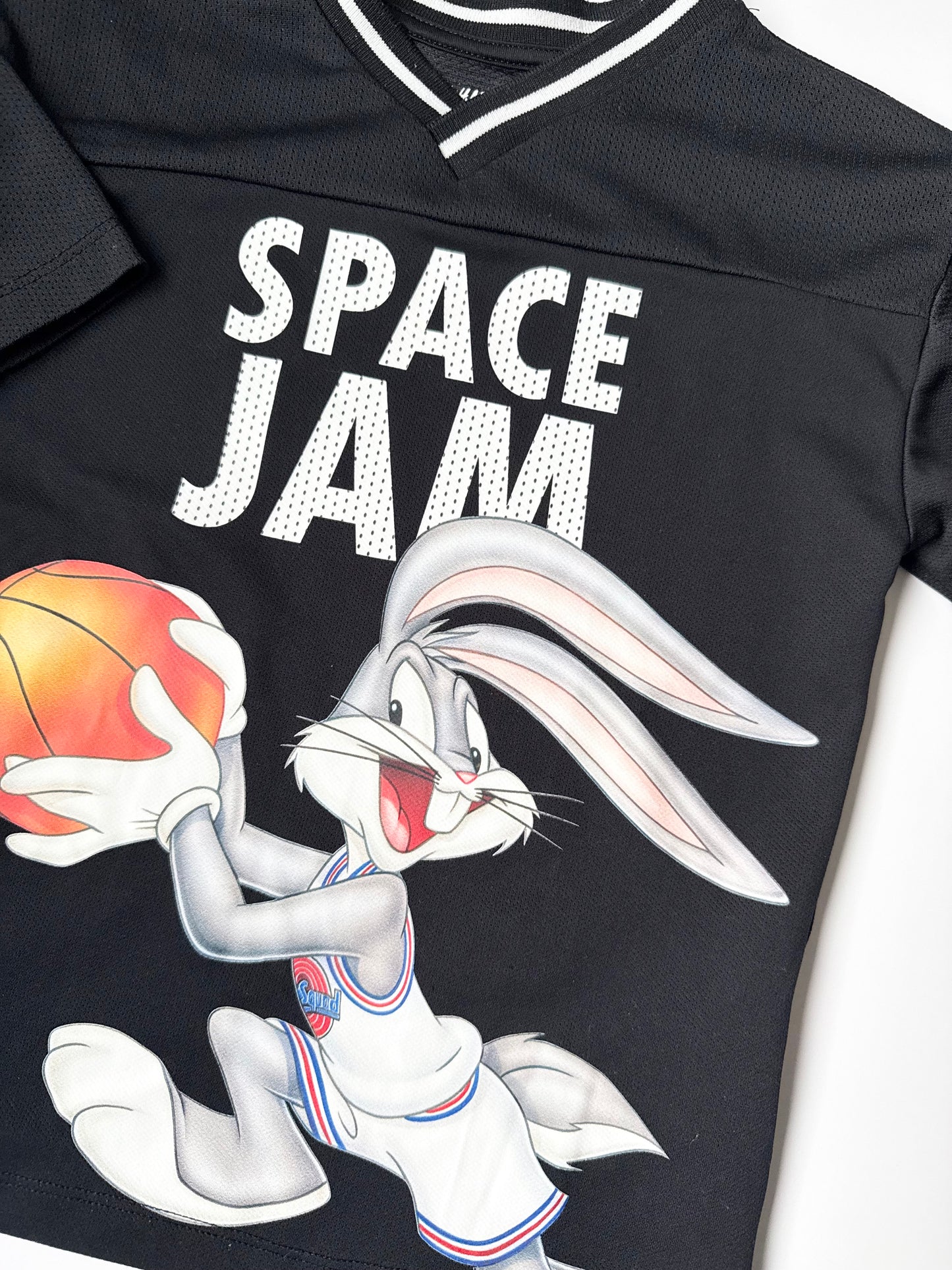 H&M Space Jam Bugs Bunny Black Basketball Jersey (5-6 Years)