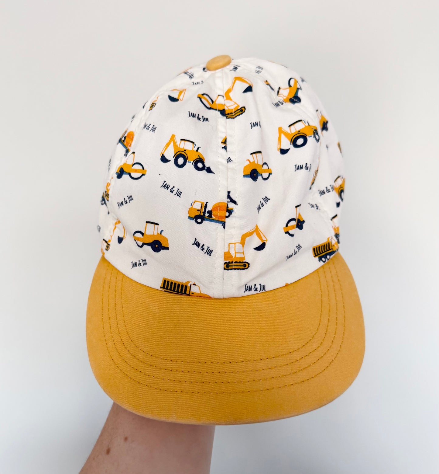 Jan & Jul Construction Vehicles Ball Cap (5-12 Years)