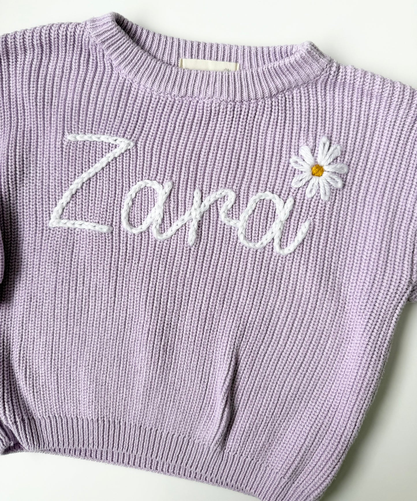 Swaddled Silly Purple “Zara” Knit Sweater (3-4 Years)
