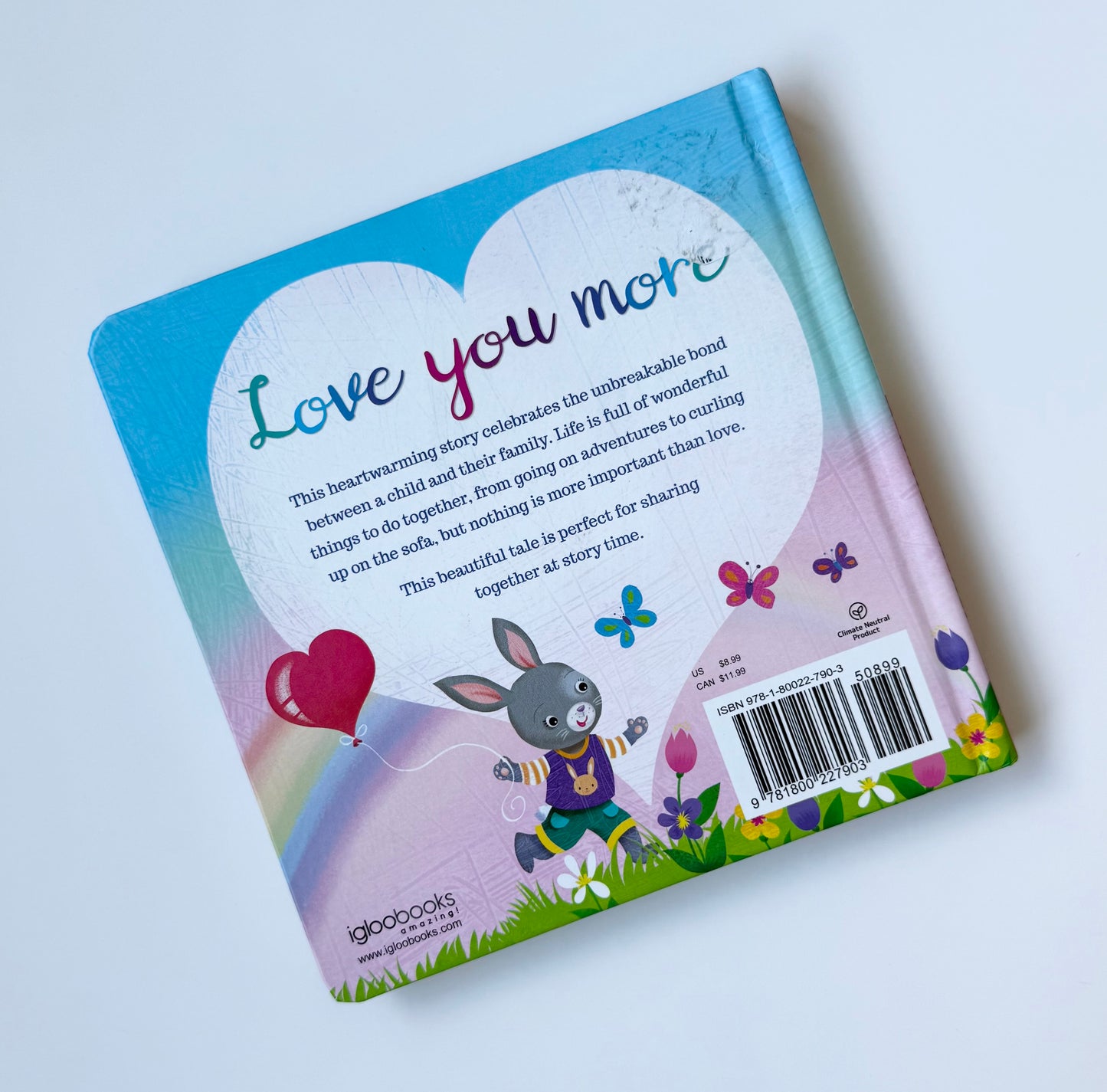 Igloobooks Love You More Board Book