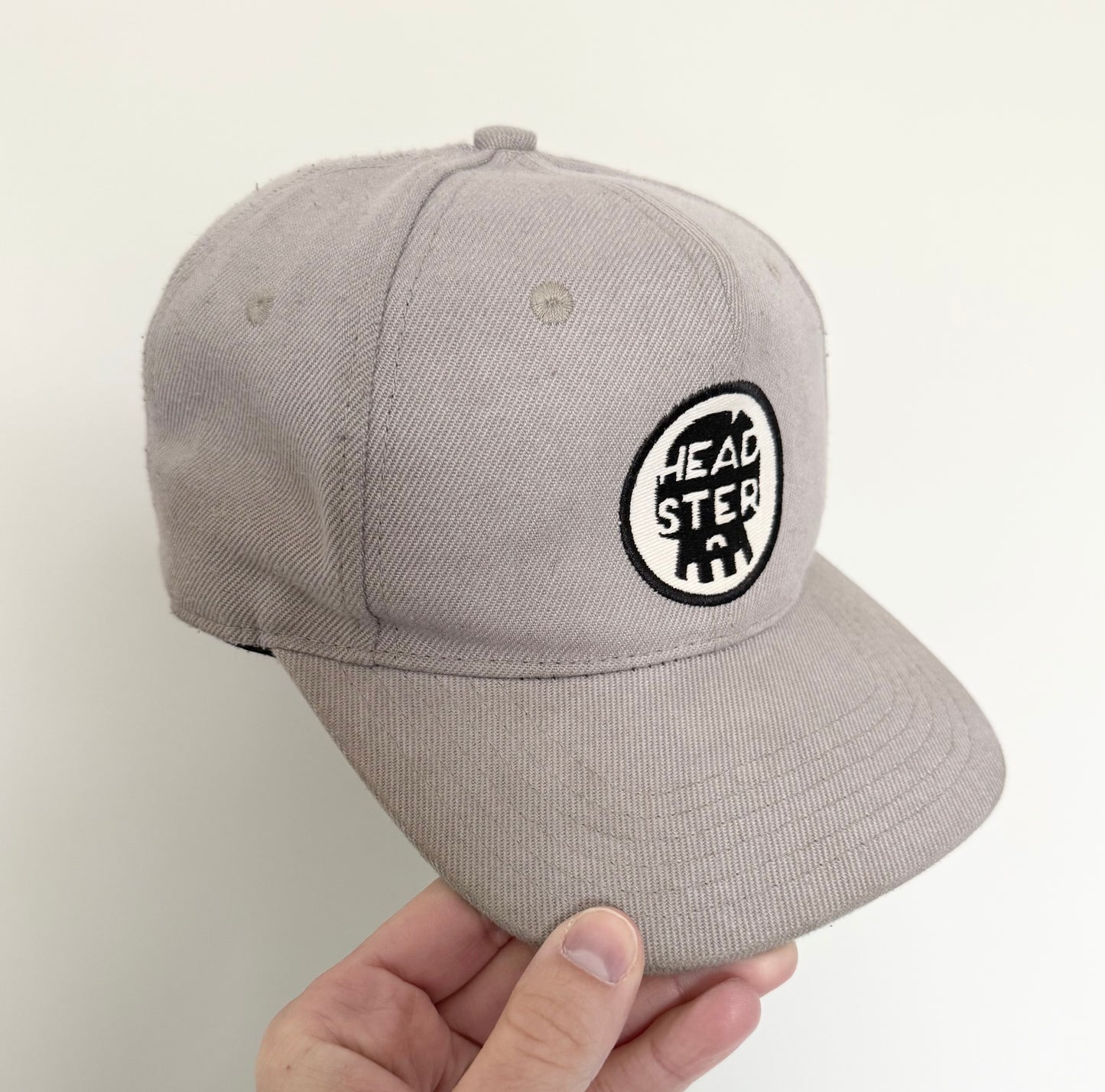Headster Grey SnapBack Hat (48CM)
