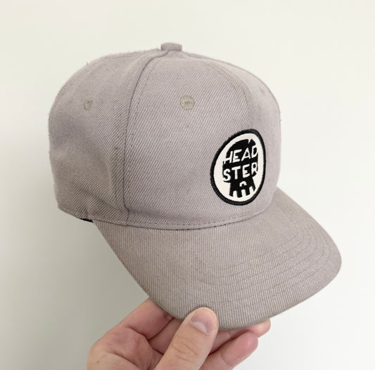 Headster Grey SnapBack Hat (48CM)