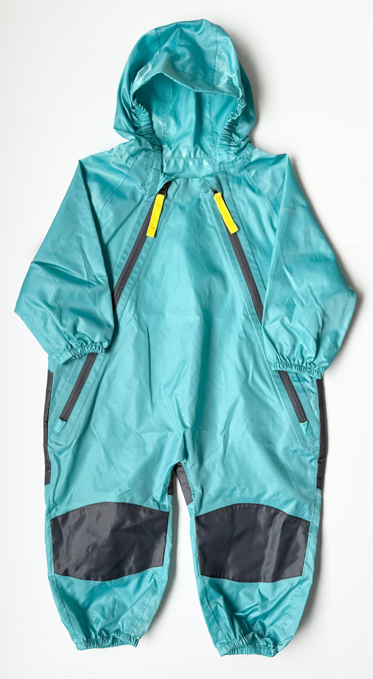 Cloudveil Turquoise Rain Suit (18 Months)