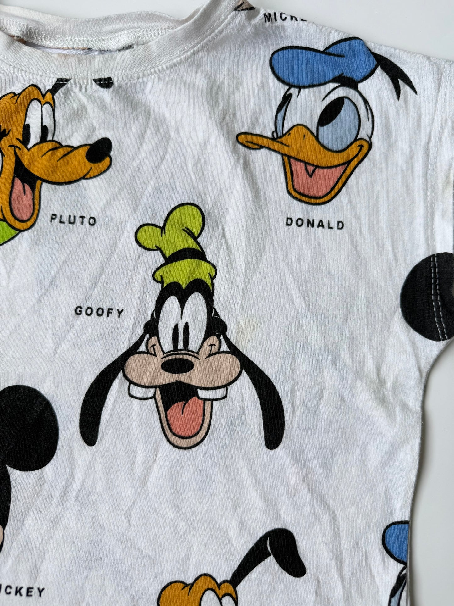 Zara x Disney White Characters Sleeveless Top (4-5 Years)