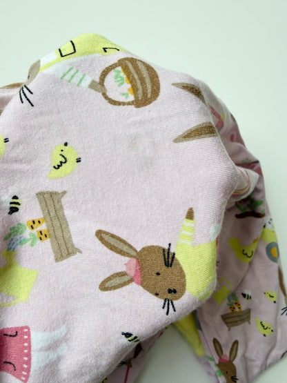 Little Sleepies Hop To It Pink Bunnies Two Piece PJ Set (18-24 Months)