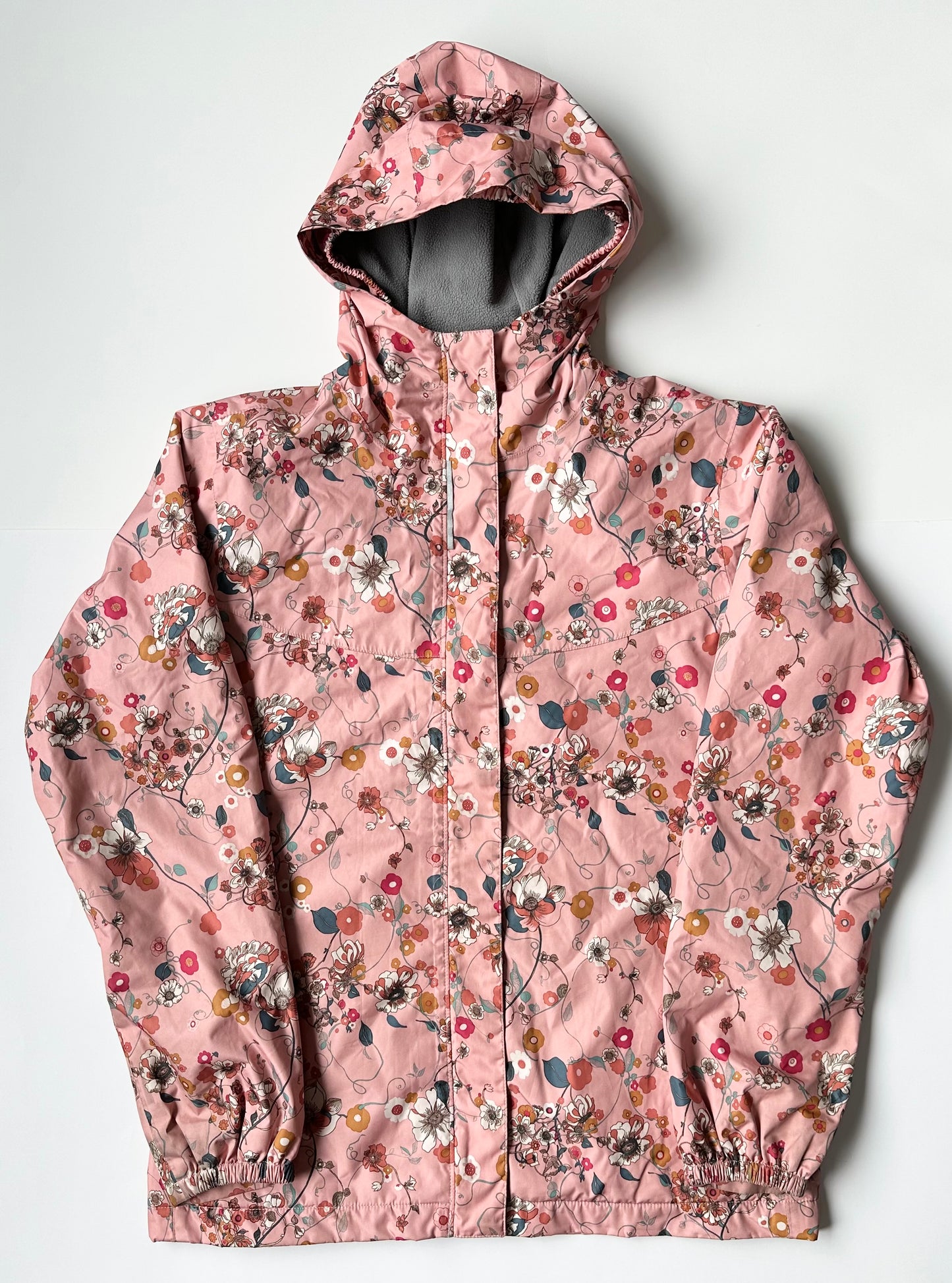 MEC Pink Floral Wind Breaker Jacket (14 Years)