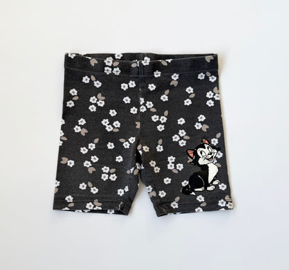 H&M Disney Grey Figaro Biker Shorts (2-3 Years)