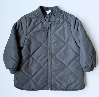 H&M Grey Quilted Jacket (18-24 Months)