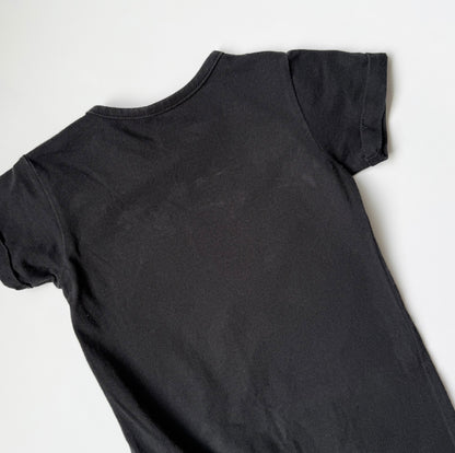 The Whimsical Fox Black & Gold “Happy” T-Shirt Jumpsuit (18-24 Months)