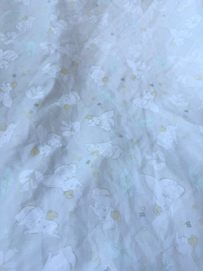 Disney Baby Light Grey Dumbo Crib Sheet