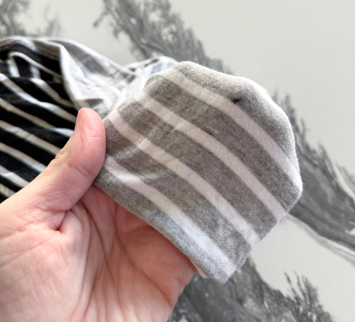 Milk Snob Black & White Striped Car Seat/Nursing Cover