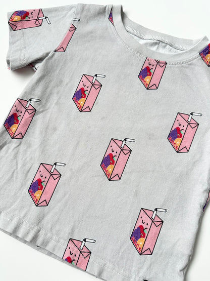 Whistle & Flute Juice Box Grey T-Shirt (1-2 Years)