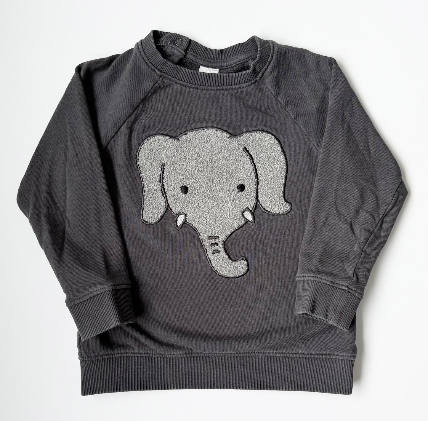 H&M Dark Grey Elephant Sweater (3-4 Years)