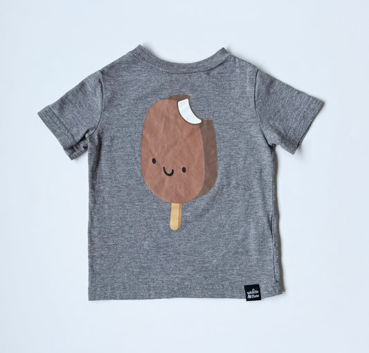 Whistle & Flute Grey Ice Cream Bar T-Shirt (6-12 Months)