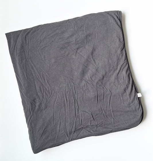 Perlim Pinpin Dark Grey Blanket
