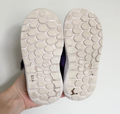 Nike Flex Experience RN 5 Purple Mesh Stretch Lace & Velcro Sneakers (8)