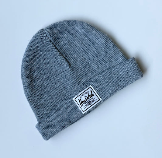 Herschel Light Grey Beanie (0-6 Months)