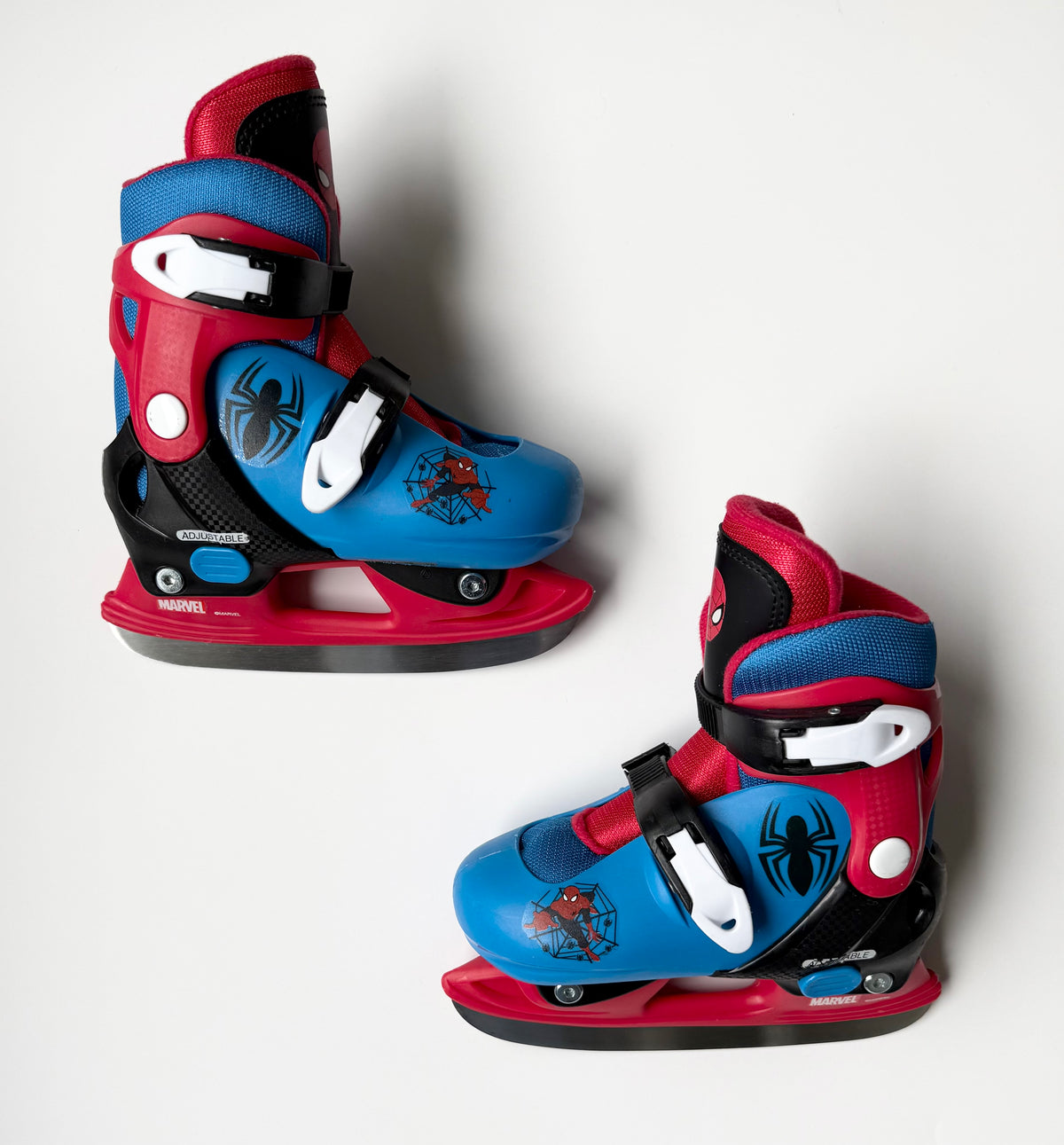 Marvel Spidey Blue & Red Hardshell Adjustable Skates (Y8-Y11)