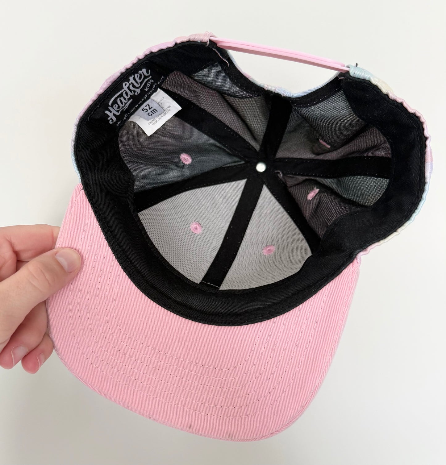 Headster Pink Tie Dye SnapBack Hat (52CM)